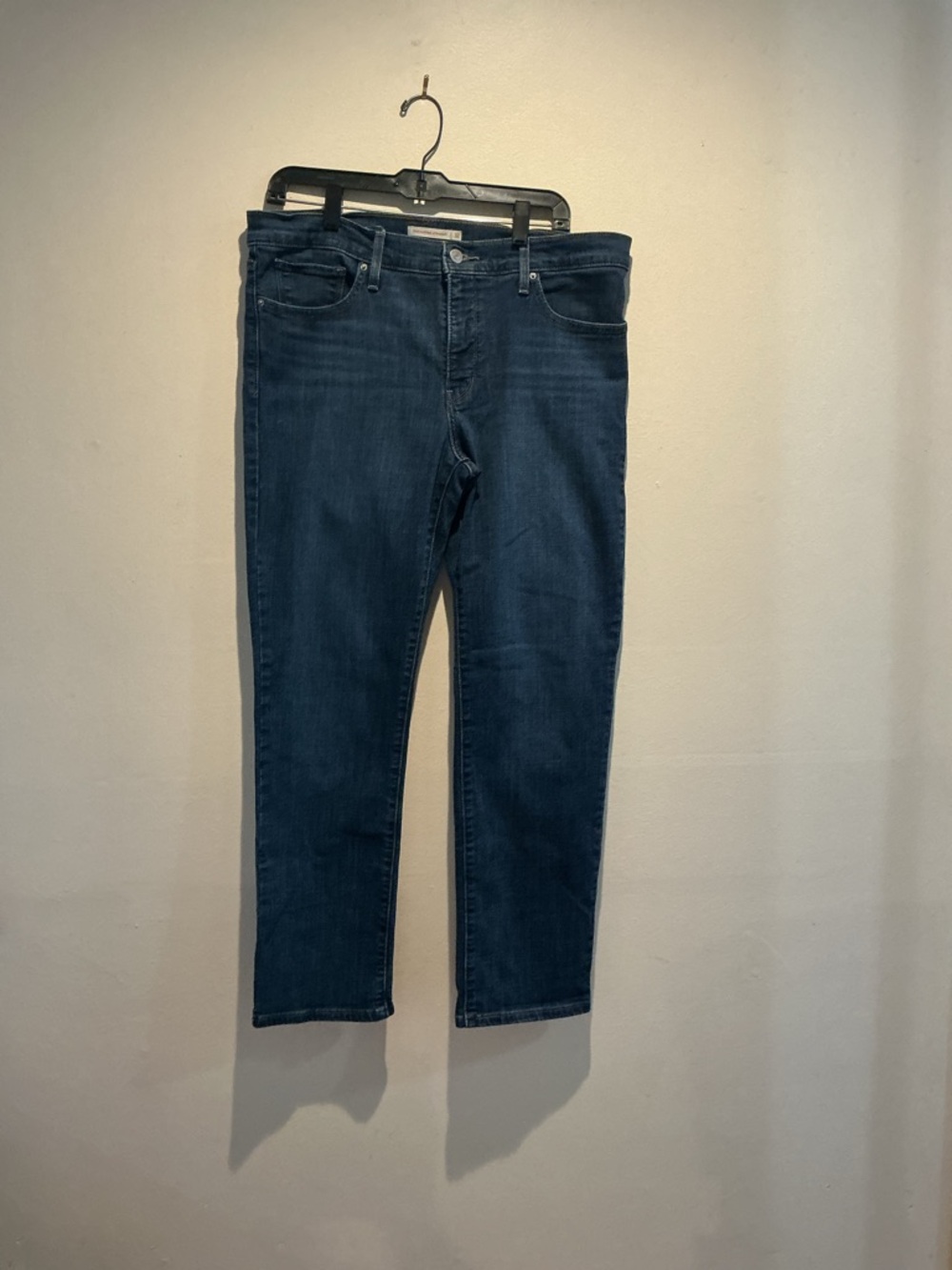 Women’s Dark Blue Stretch Denim Jeans Levi's 314 Shaping Straight